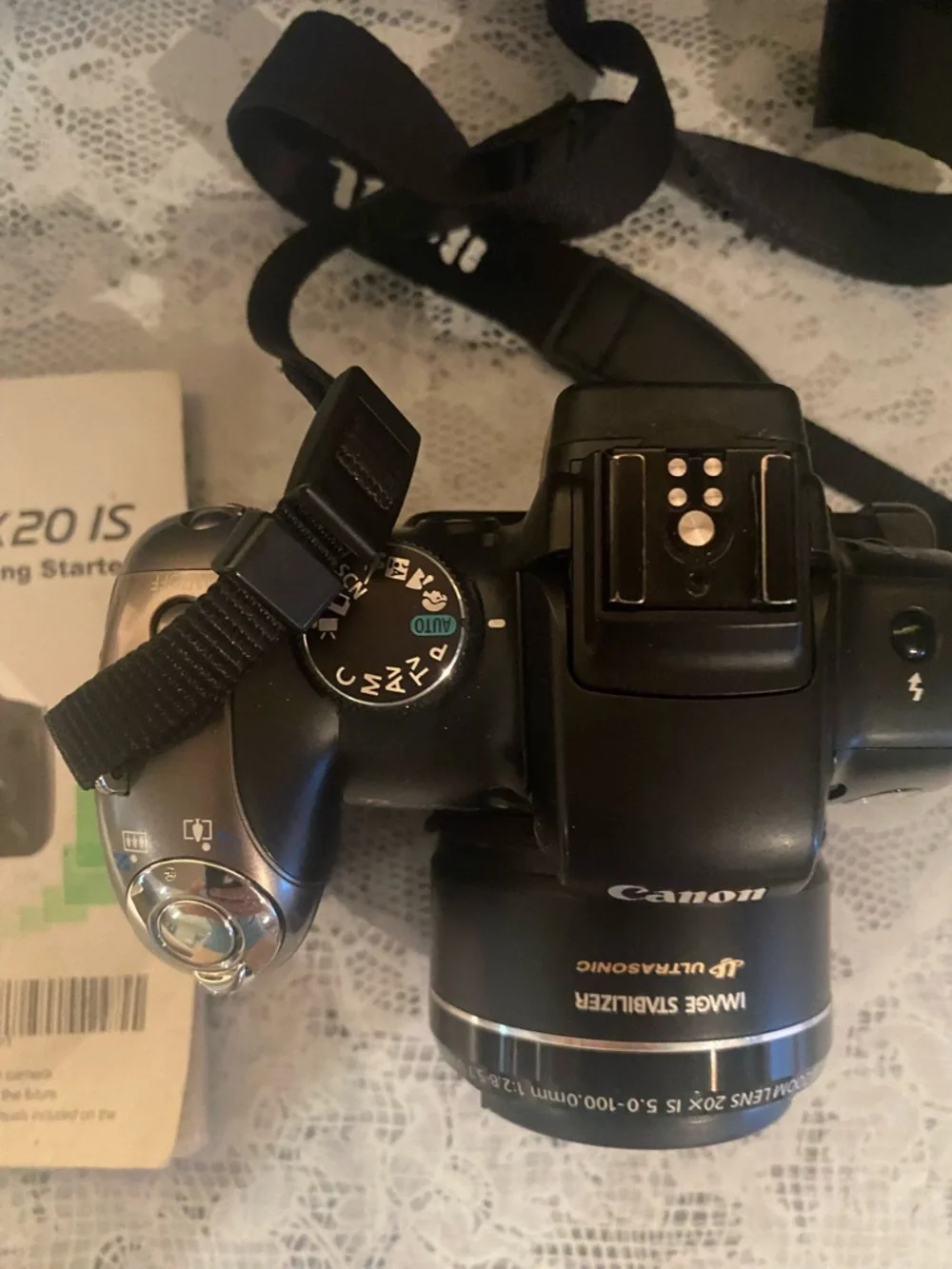 Canon PowerShot SX20 IS 12.1MP 20X Zoom Lens Digital Camera/Case - Picture 4 of 10